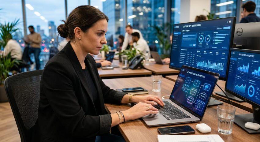 Van handwerk naar automatisch: AI workflows en custom GPTs voor de moderne ondernemer