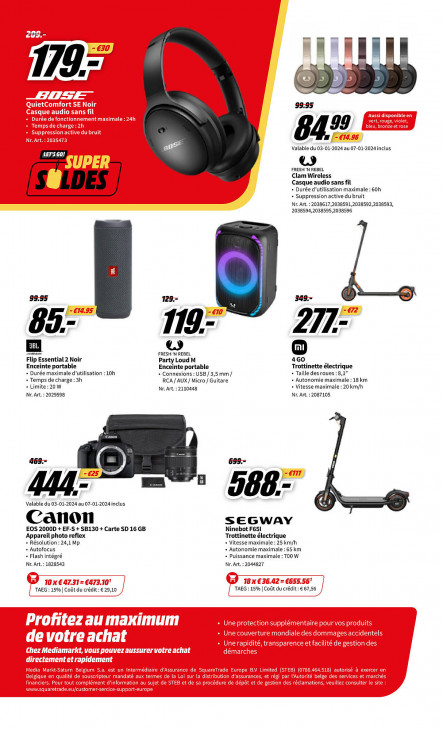Media Markt Dépliant 03.01.2024