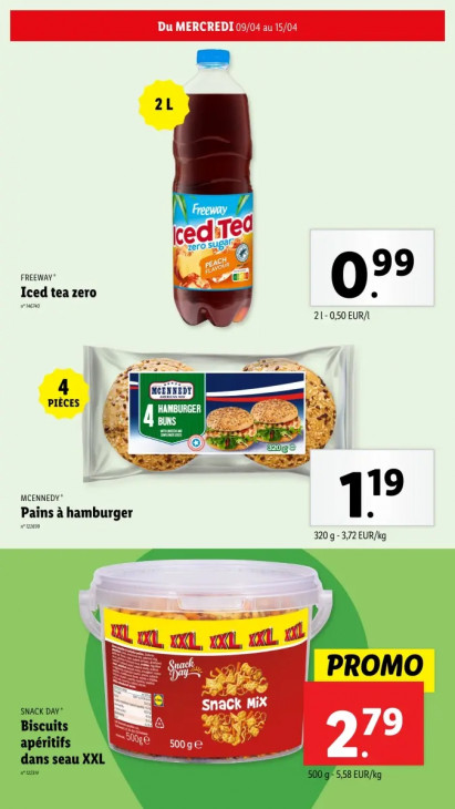 Lidl Dépliant 09.04.2025