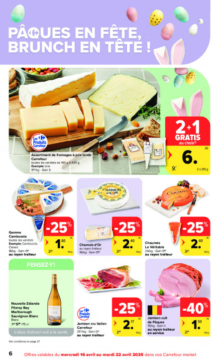 Carrefour Dépliant 16.04.2025