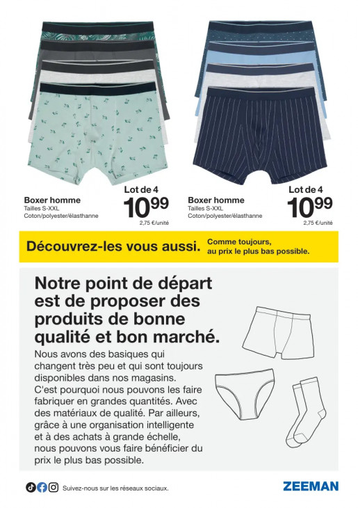 Zeeman Dépliant 19.04.2025