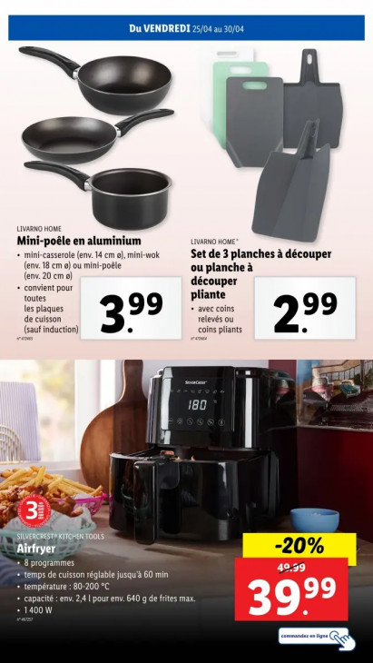 Lidl Dépliant 23.04.2025