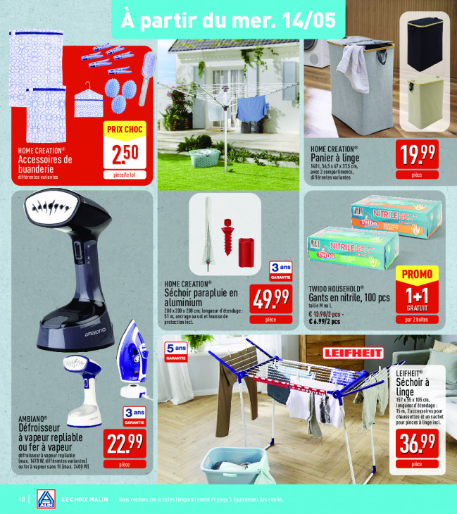 Aldi Dépliant 12.05.2025