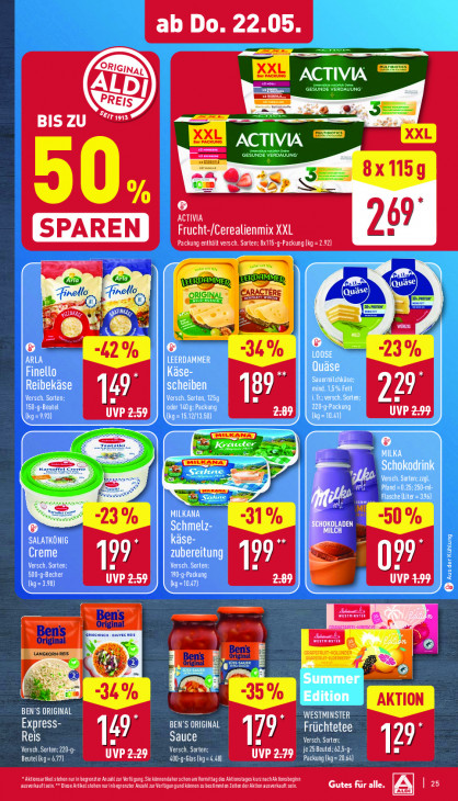 Aldi Nord Angebote ab 19.05.25 bis 24.05.25