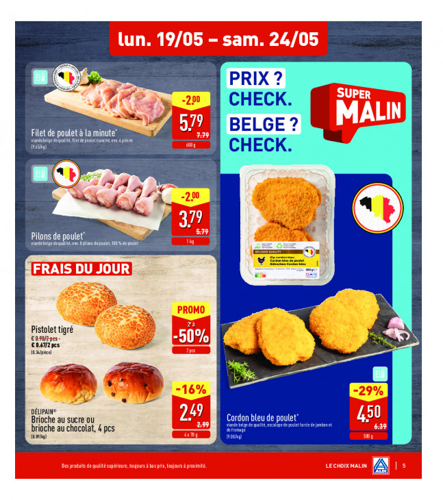 Aldi Dépliant 19.05.2025