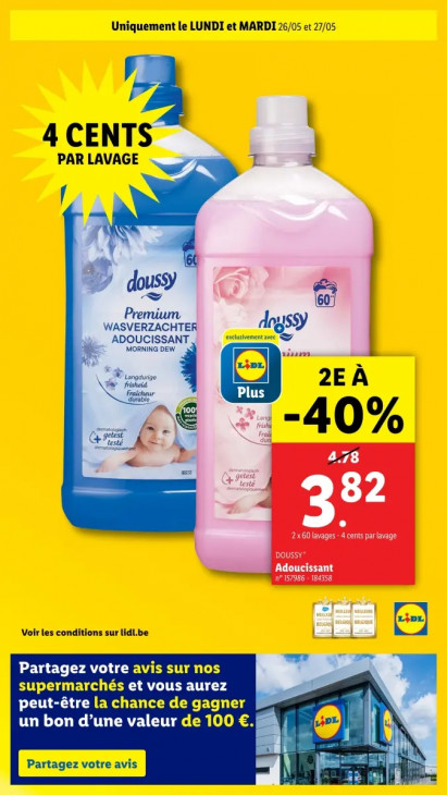 Lidl Dépliant 21.05.2025