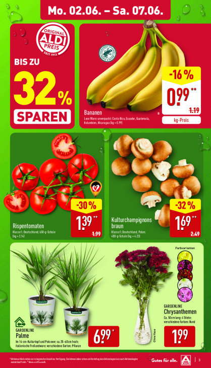 Aldi Nord Angebote ab 02.06.25 bis 07.06.25