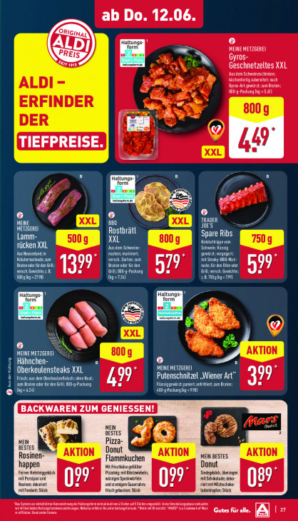 Aldi Nord Angebote ab 10.06.25 bis 14.06.25