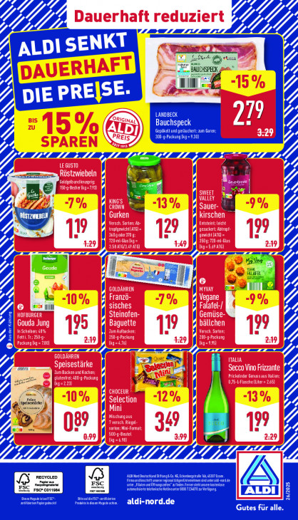 Aldi Nord Angebote ab 23.06.25 bis 28.06.25