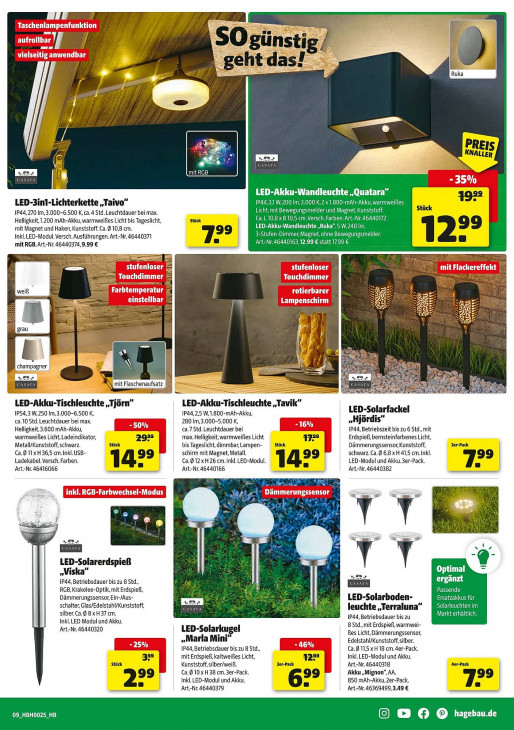 Hagebaumarkt Angebote ab 14.06.25 bis 21.06.25