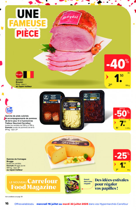 Carrefour Dépliant 16.07.2025