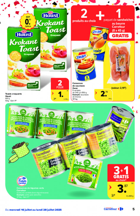 Carrefour Dépliant 16.07.2025