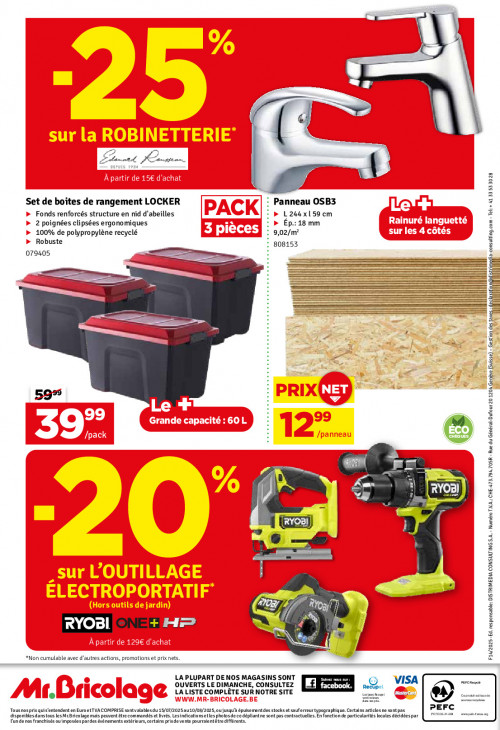 Mr. Bricolage Dépliant 15.07.2025