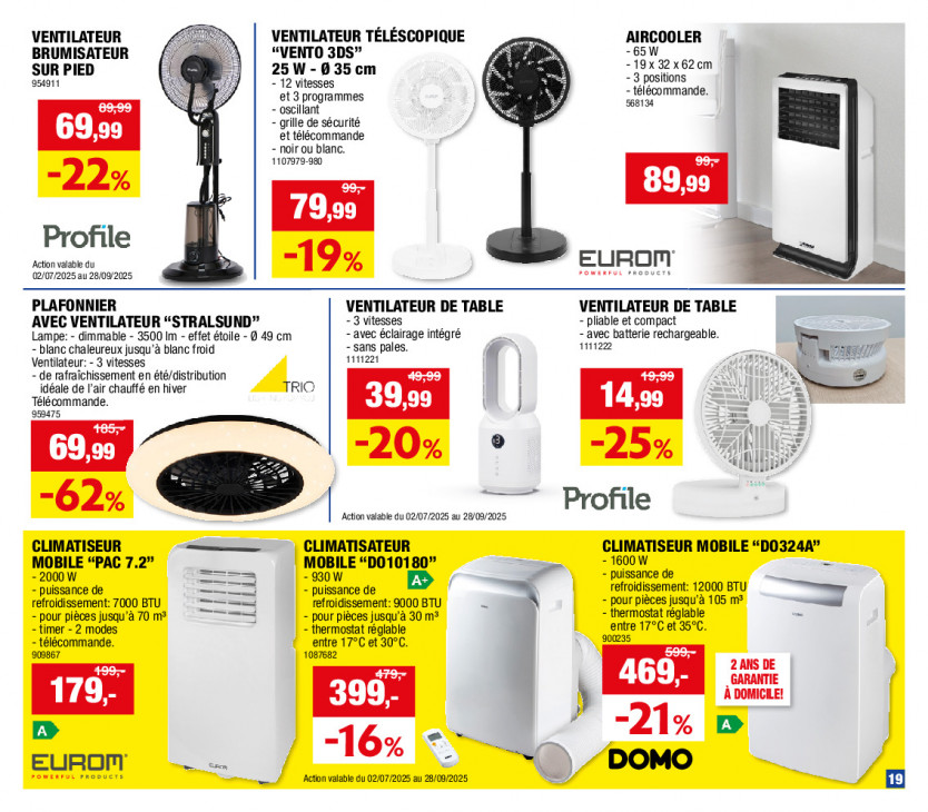 Hubo Dépliant 16.07.2025