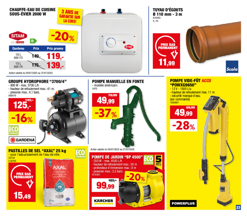 Hubo Dépliant 16.07.2025