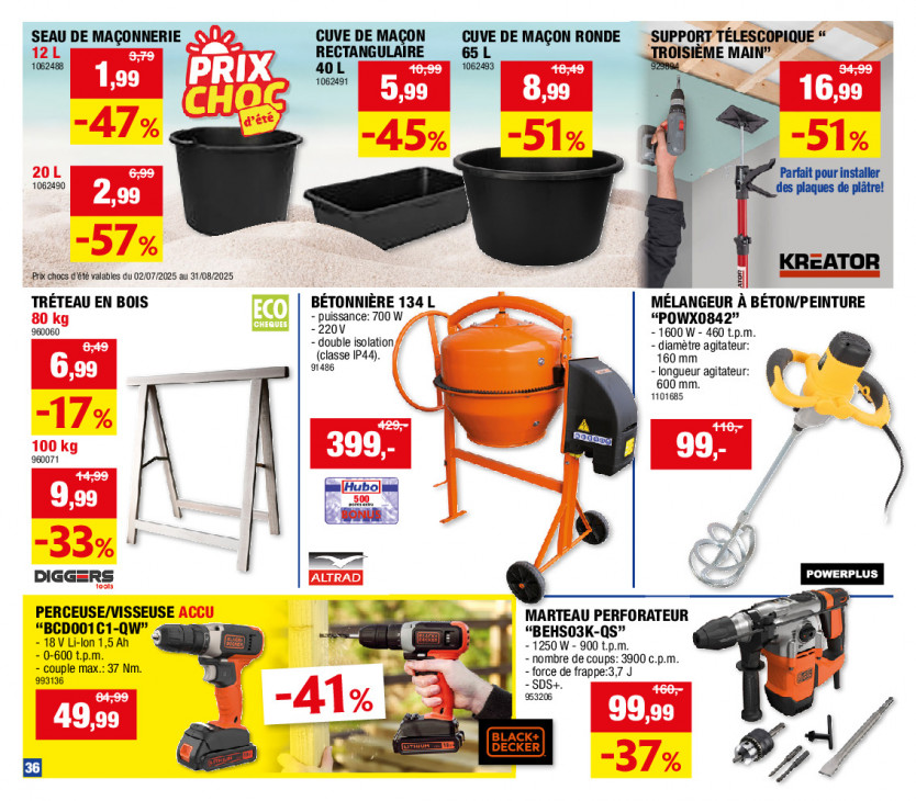 Hubo Dépliant 16.07.2025