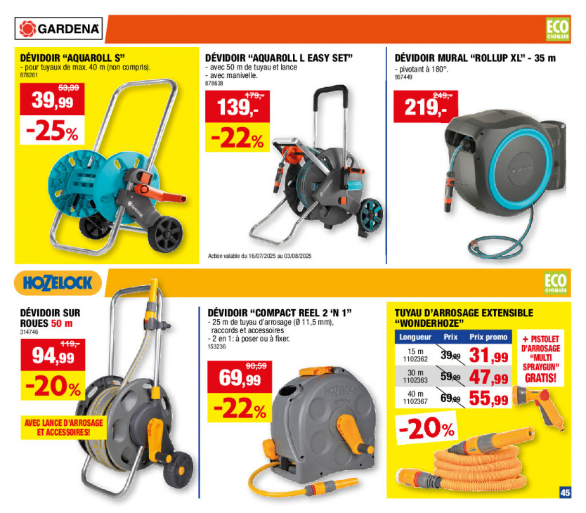 Hubo Dépliant 16.07.2025
