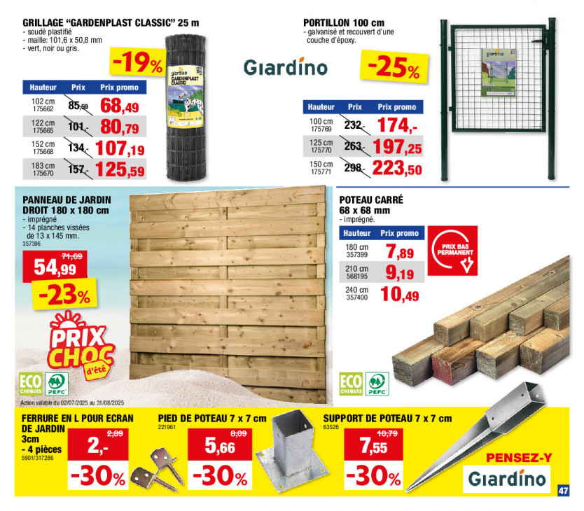 Hubo Dépliant 16.07.2025