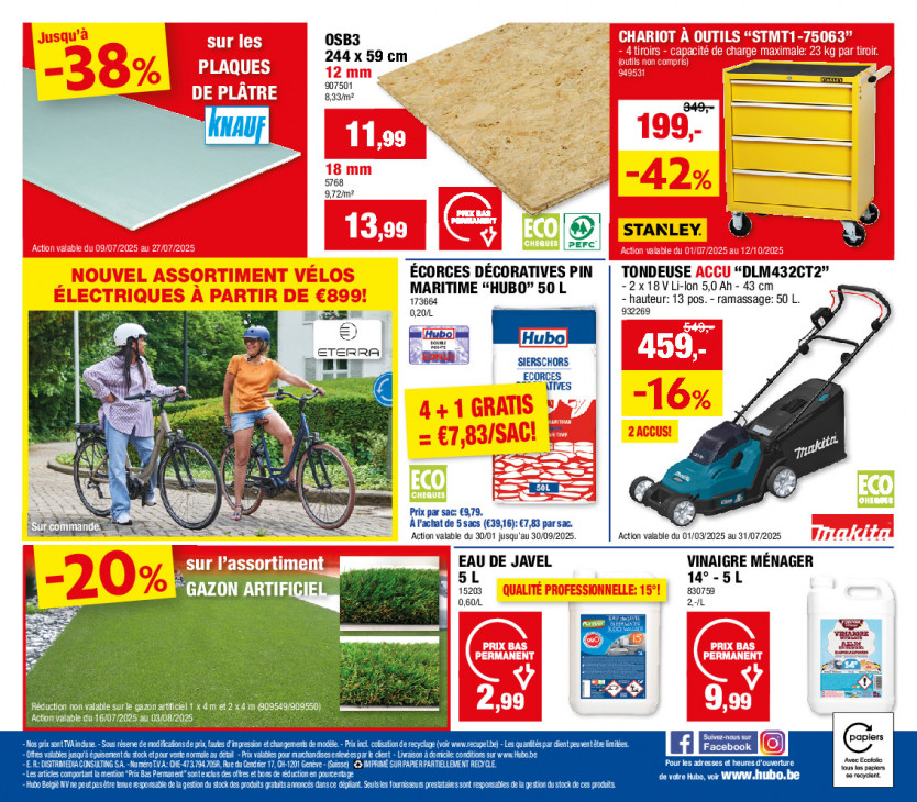 Hubo Dépliant 16.07.2025