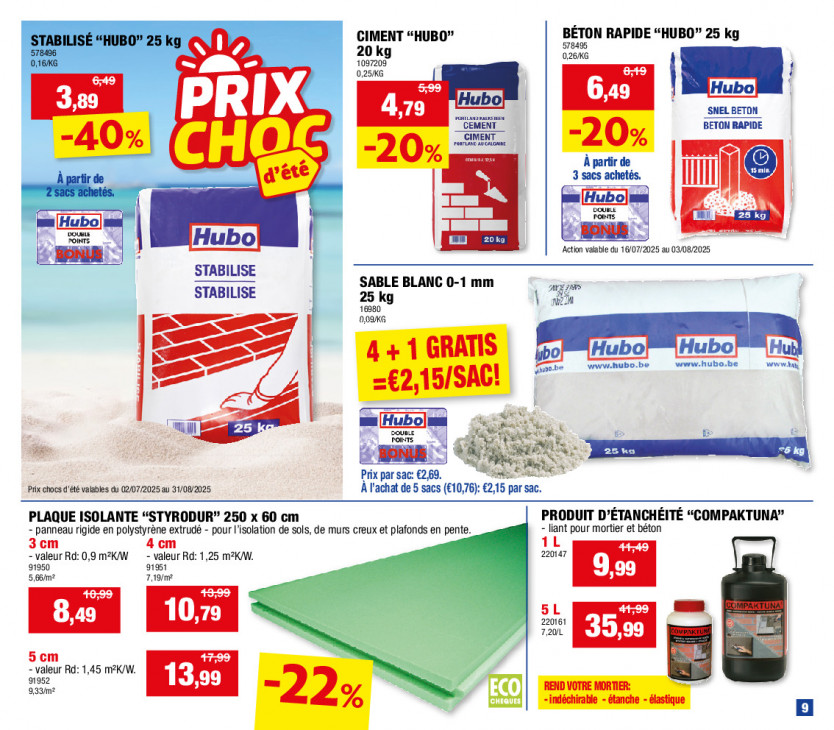 Hubo Dépliant 16.07.2025