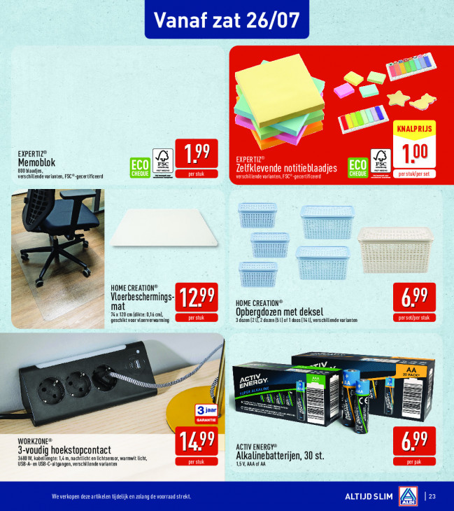 Aldi Folder 22.07.2025