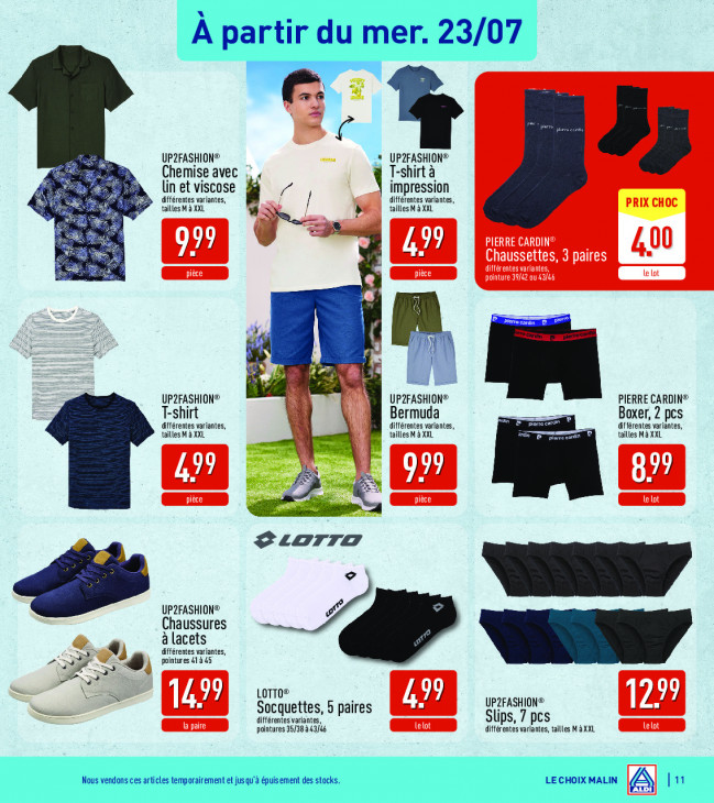 Aldi Dépliant 22.07.2025