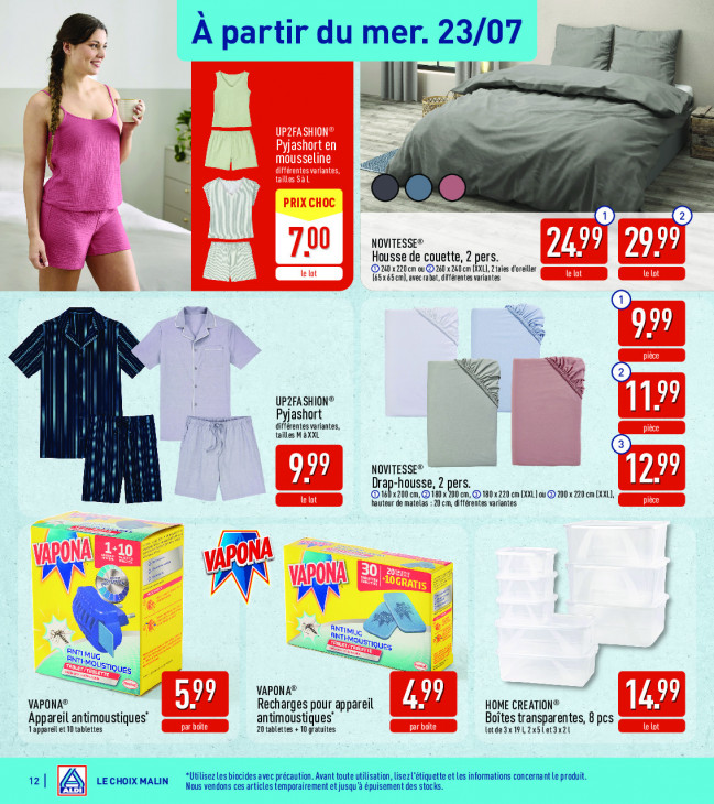 Aldi Dépliant 22.07.2025