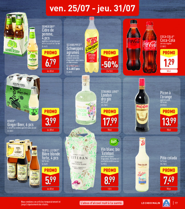Aldi Dépliant 22.07.2025