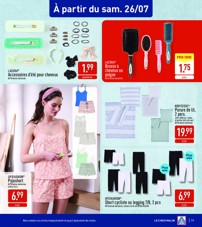 Aldi Dépliant 22.07.2025