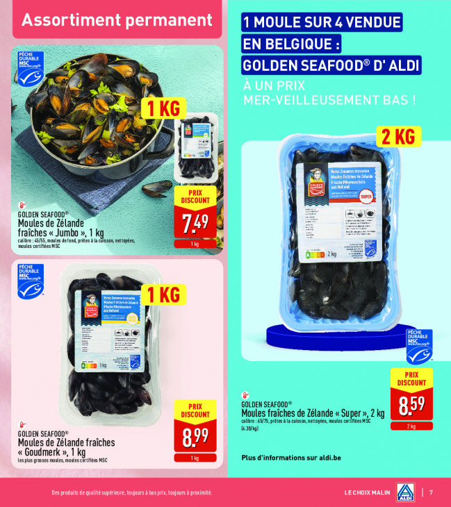 Aldi Dépliant 22.07.2025