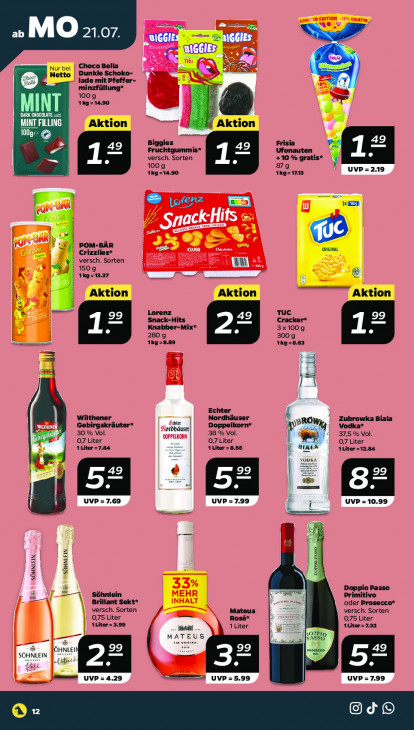 Netto Angebote ab 21.07.25 bis 26.07.25