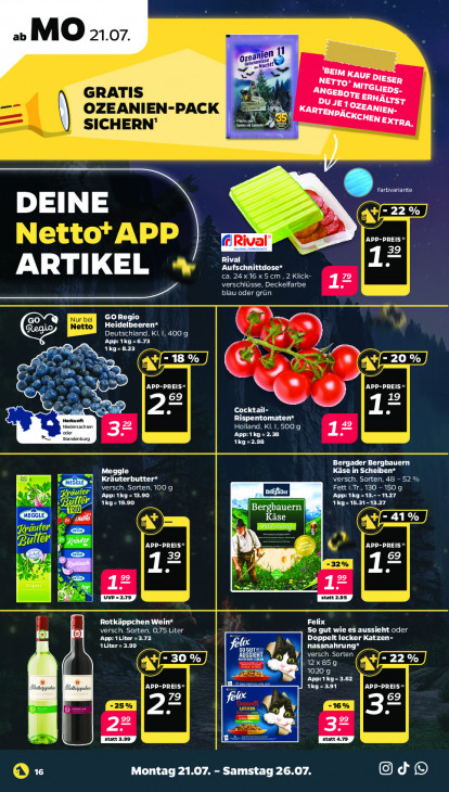 Netto Angebote ab 21.07.25 bis 26.07.25