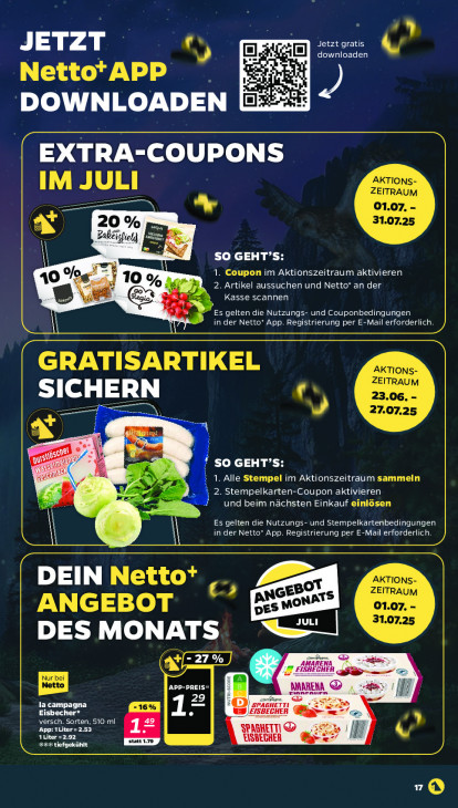 Netto Angebote ab 21.07.25 bis 26.07.25