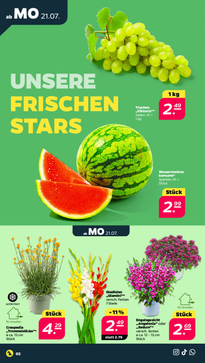Netto Angebote ab 21.07.25 bis 26.07.25