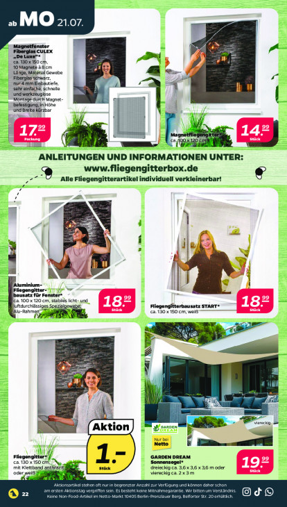 Netto Angebote ab 21.07.25 bis 26.07.25