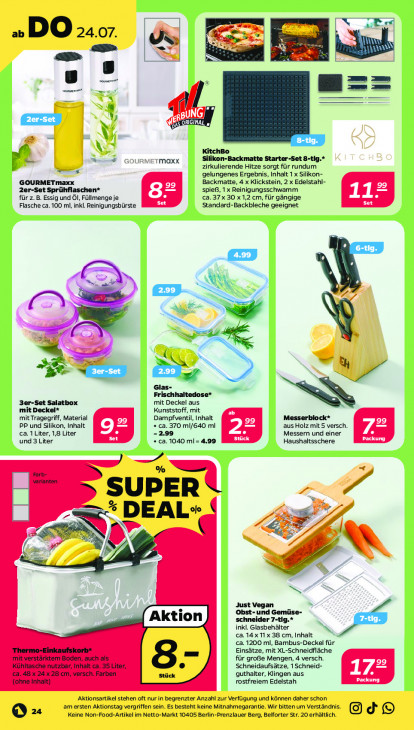 Netto Angebote ab 21.07.25 bis 26.07.25