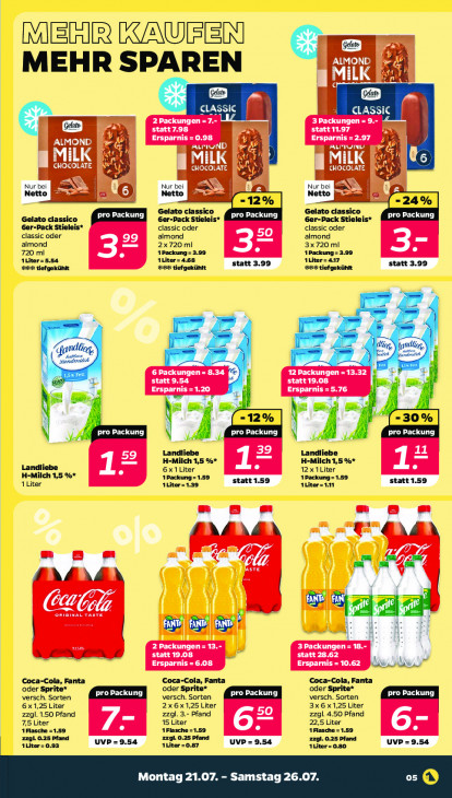 Netto Angebote ab 21.07.25 bis 26.07.25