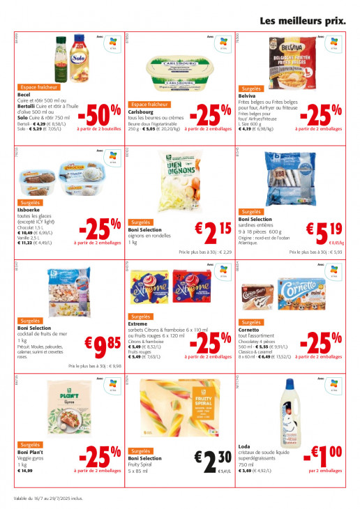 Colruyt Dépliant 16.07.2025