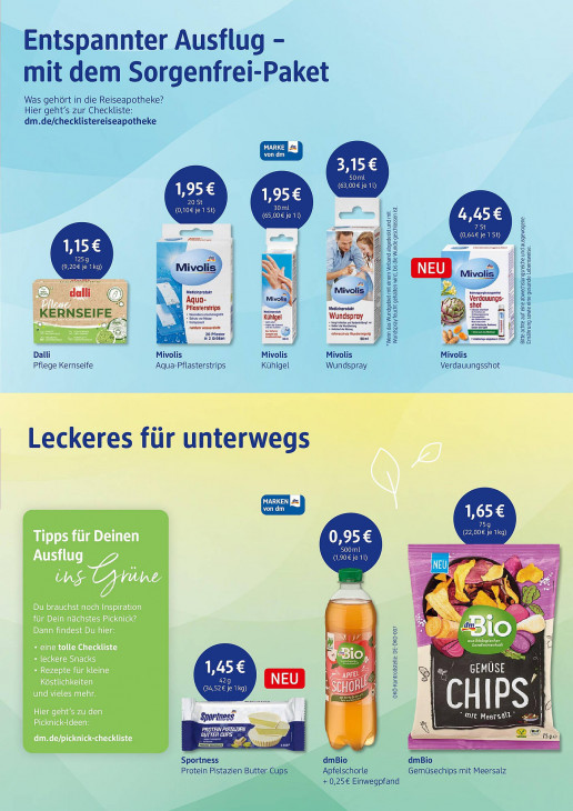 DM Angebote ab 15.07.25 bis 10.08.25