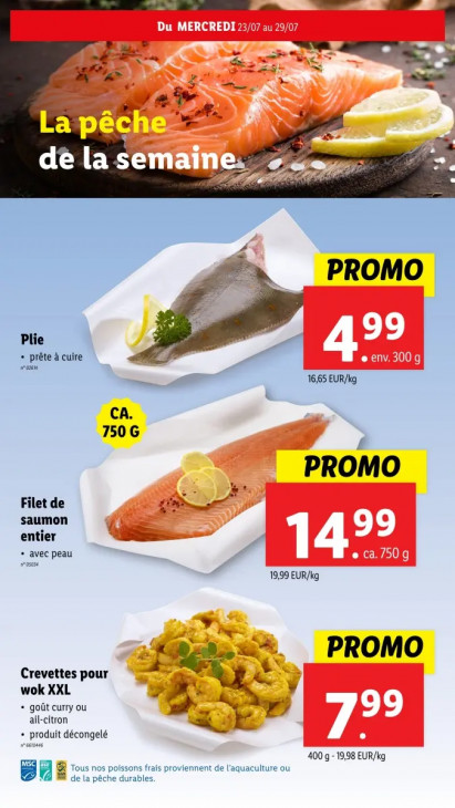 Lidl Dépliant 23.07.2025