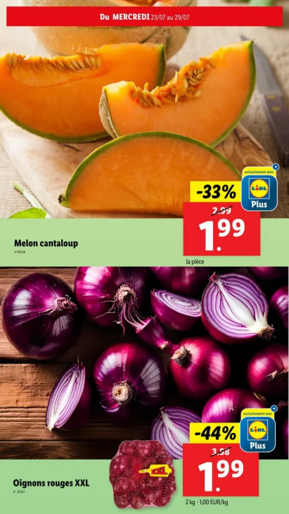 Lidl Dépliant 23.07.2025