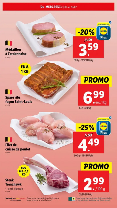 Lidl Dépliant 23.07.2025