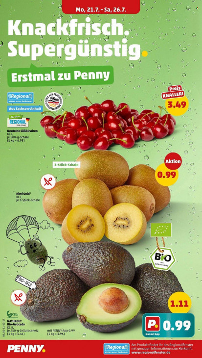 Penny Angebote ab 21.07.25 bis 26.07.25