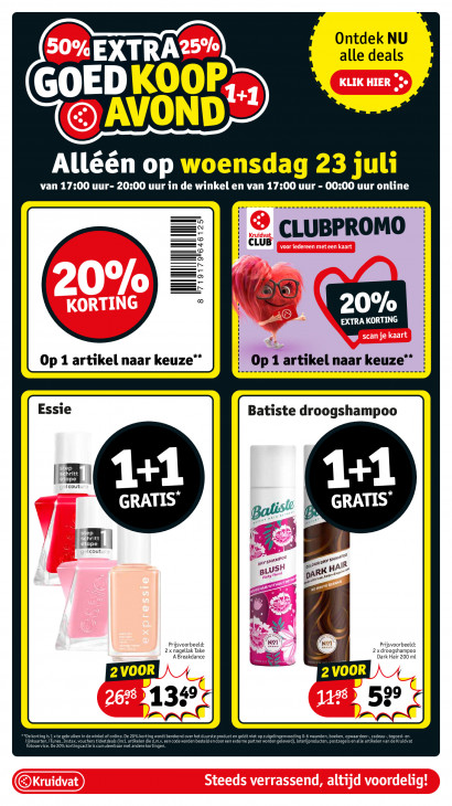 Kruidvat Folder 21.07.2025