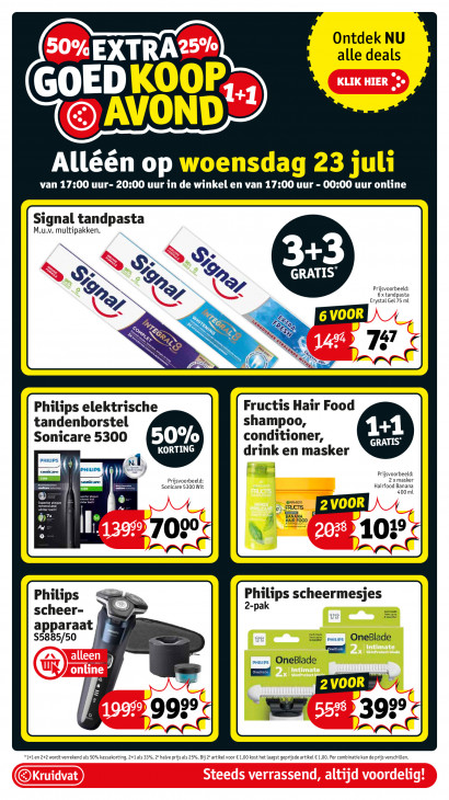 Kruidvat Folder 21.07.2025