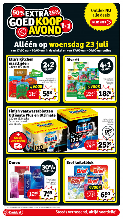 Kruidvat Folder 21.07.2025