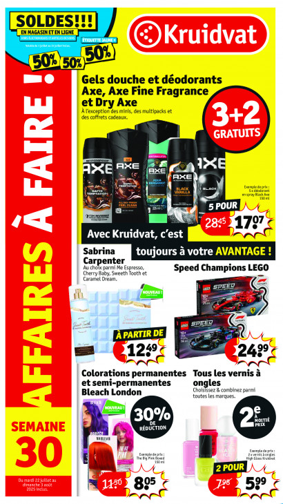 Kruidvat Dépliant 21.07.2025