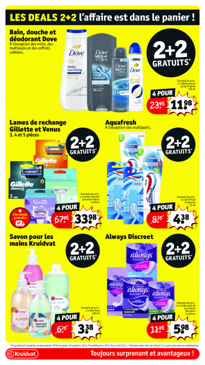 Kruidvat Dépliant 21.07.2025