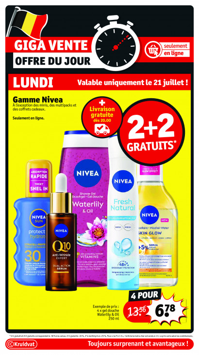Kruidvat Dépliant 21.07.2025