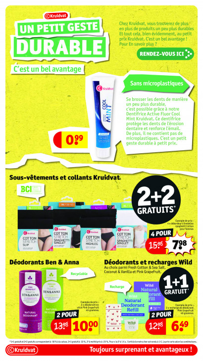 Kruidvat Dépliant 21.07.2025